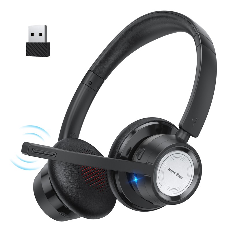 ENC Noise Canceling Headset nrog Mic