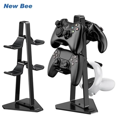 2 Tiers Aluminium Gaming Headset Controller Stand