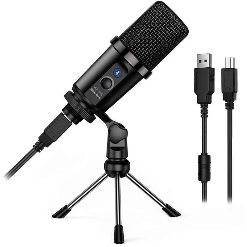 USB Condenser Microphone rau PC Thiab Laptop